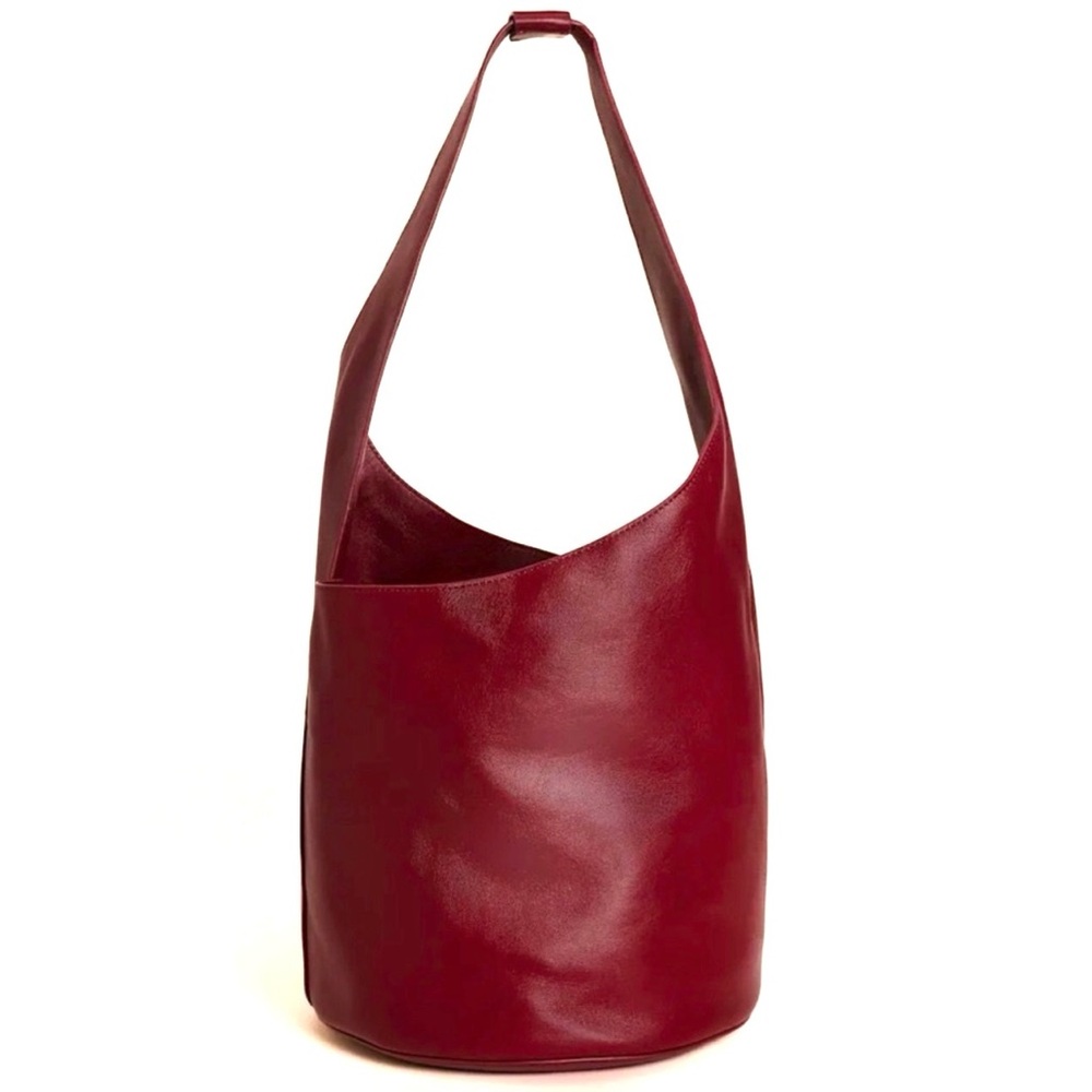 Reformation NWT Medium Silvana Bucket Bag, Cremisi